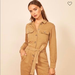 Reformation Kendall boiler suit NWT